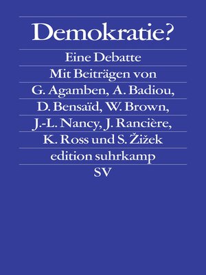 cover image of Demokratie?